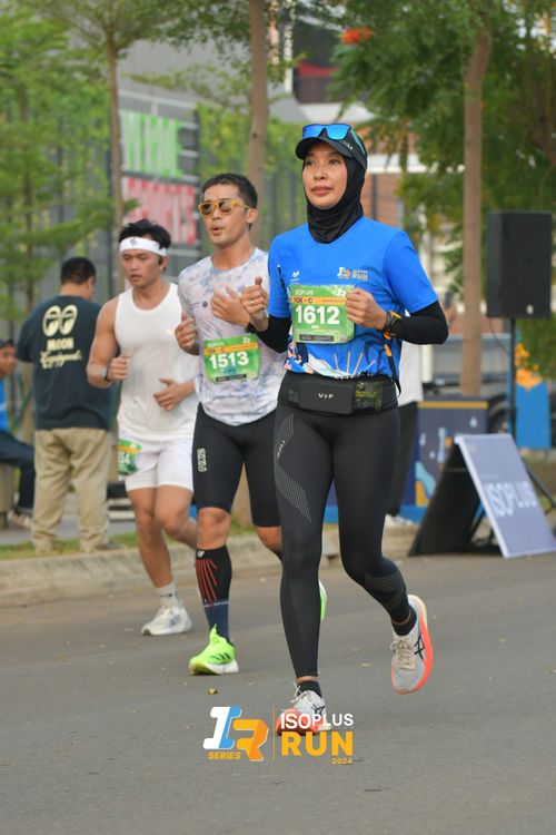 Race photo from ISOPlus Run 2024 Jakarta