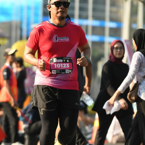 Race photo from SMARTFREN RUN 2026