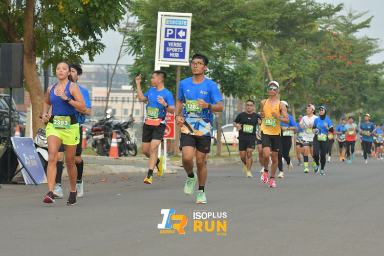 Race photo from ISOPlus Run 2024 Jakarta