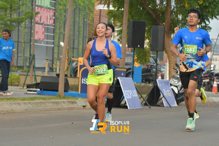 Race photo from ISOPlus Run 2024 Jakarta