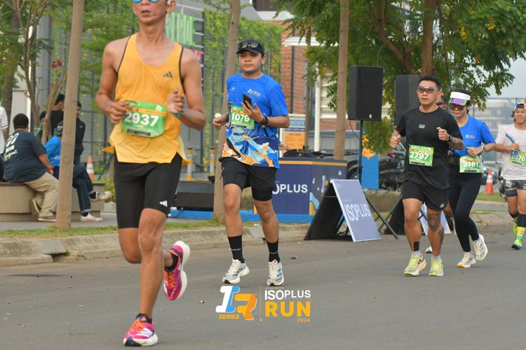 Race photo from ISOPlus Run 2024 Jakarta