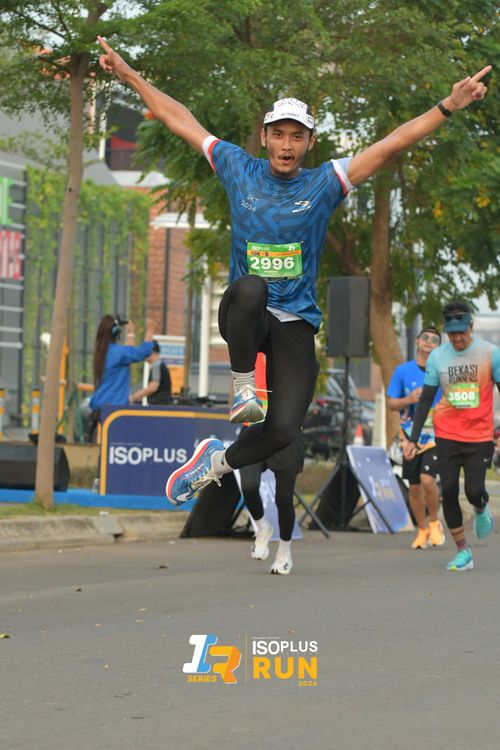 Race photo from ISOPlus Run 2024 Jakarta