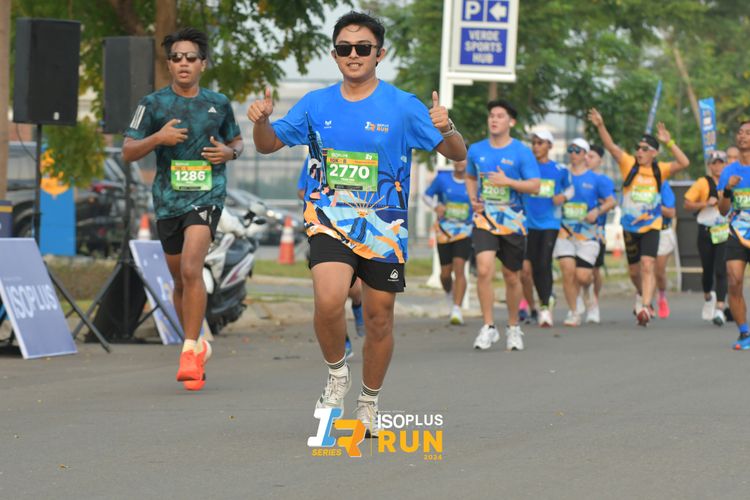 Race photo from ISOPlus Run 2024 Jakarta