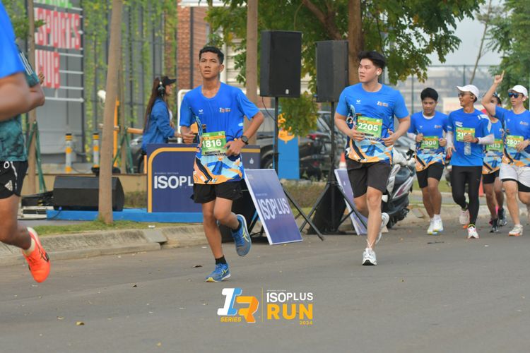 Race photo from ISOPlus Run 2024 Jakarta