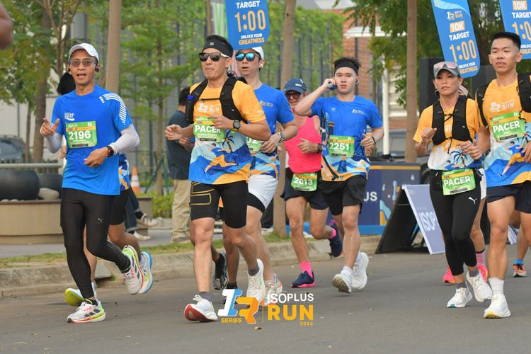 Race photo from ISOPlus Run 2024 Jakarta