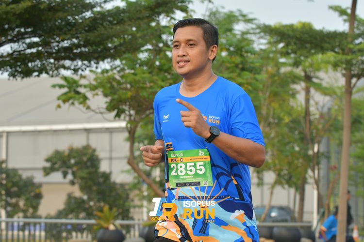 Race photo from ISOPlus Run 2024 Jakarta