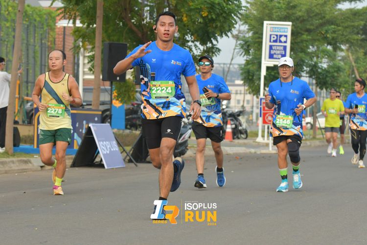 Race photo from ISOPlus Run 2024 Jakarta