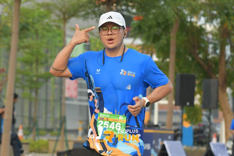 Race photo from ISOPlus Run 2024 Jakarta
