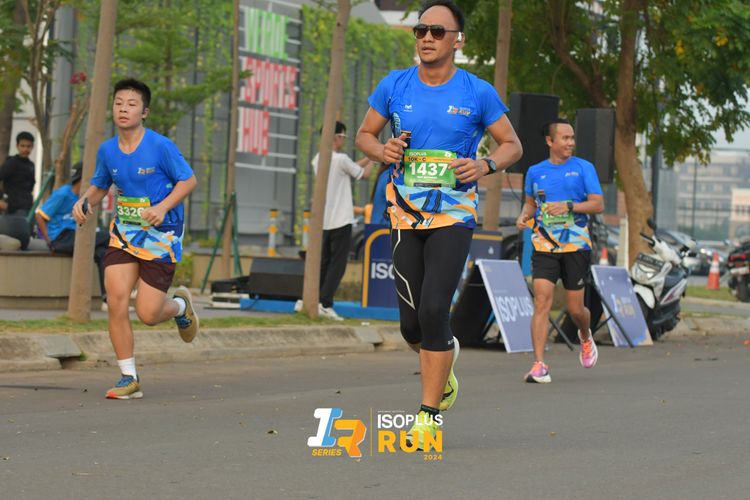 Race photo from ISOPlus Run 2024 Jakarta
