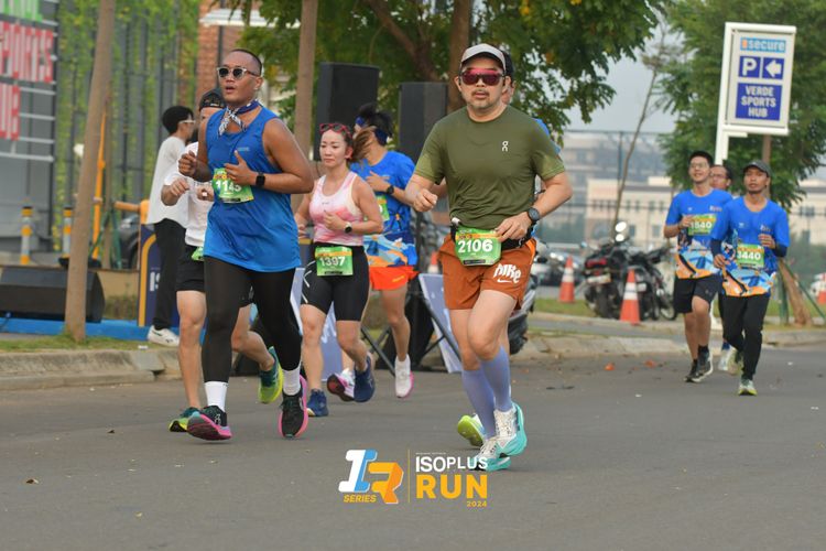 Race photo from ISOPlus Run 2024 Jakarta