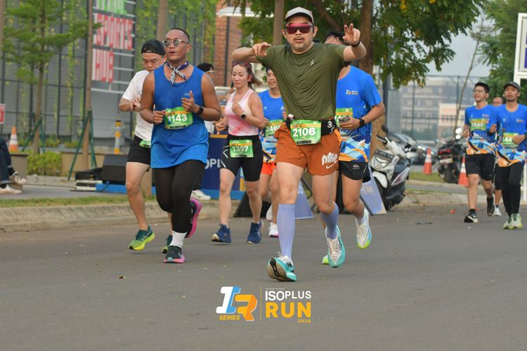 Race photo from ISOPlus Run 2024 Jakarta