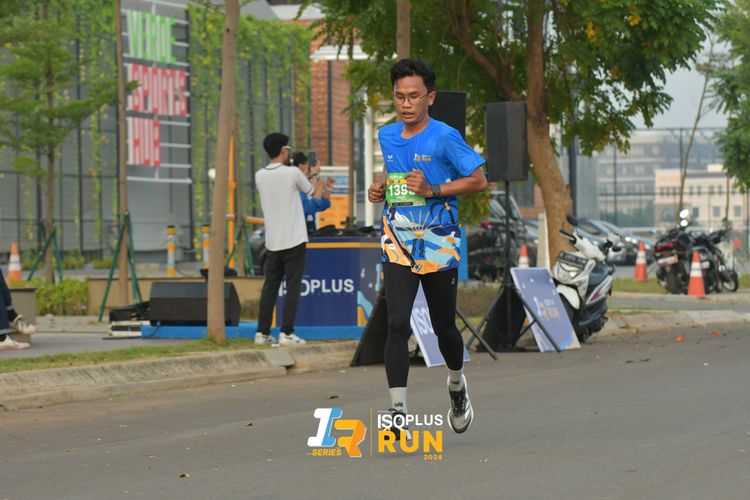 Race photo from ISOPlus Run 2024 Jakarta