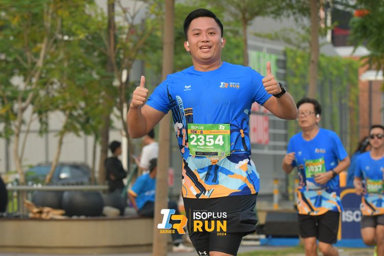 Race photo from ISOPlus Run 2024 Jakarta