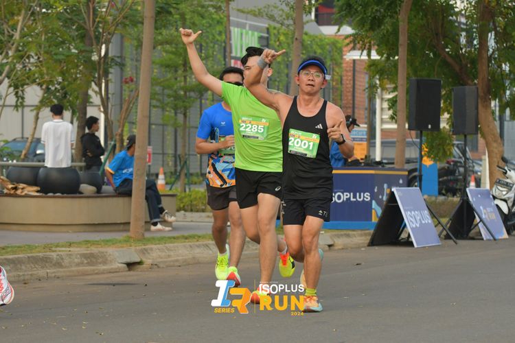 Race photo from ISOPlus Run 2024 Jakarta
