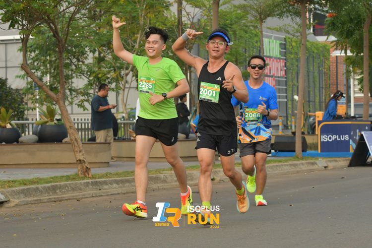 Race photo from ISOPlus Run 2024 Jakarta