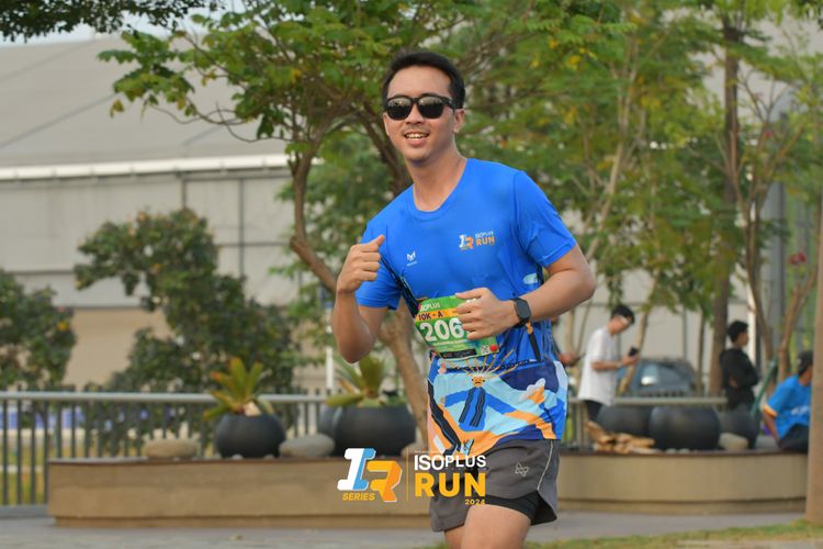 Race photo from ISOPlus Run 2024 Jakarta
