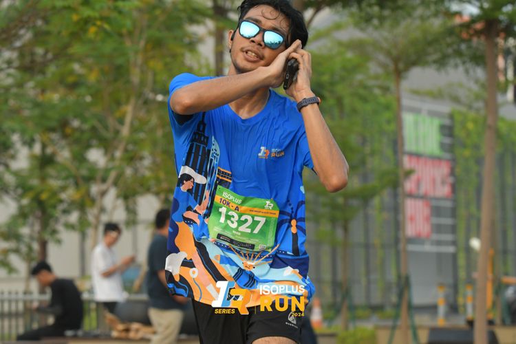 Race photo from ISOPlus Run 2024 Jakarta