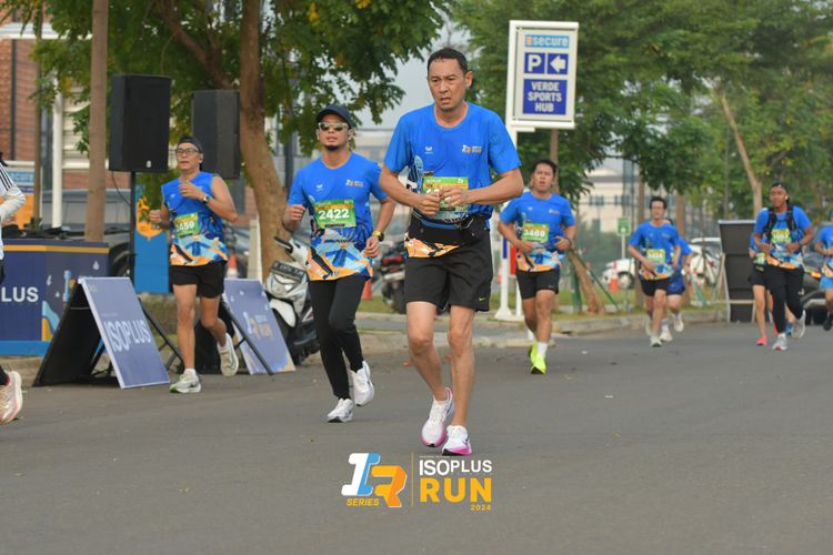 Race photo from ISOPlus Run 2024 Jakarta