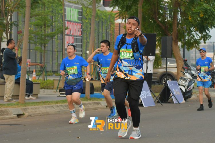 Race photo from ISOPlus Run 2024 Jakarta