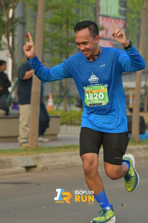 Race photo from ISOPlus Run 2024 Jakarta