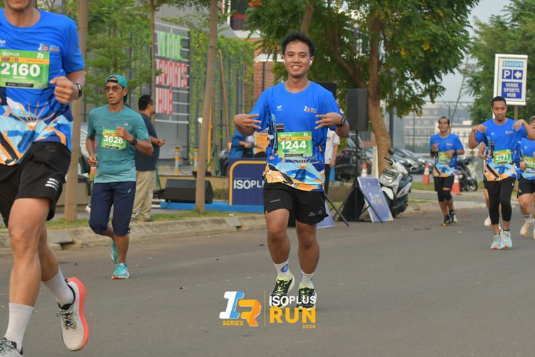 Race photo from ISOPlus Run 2024 Jakarta