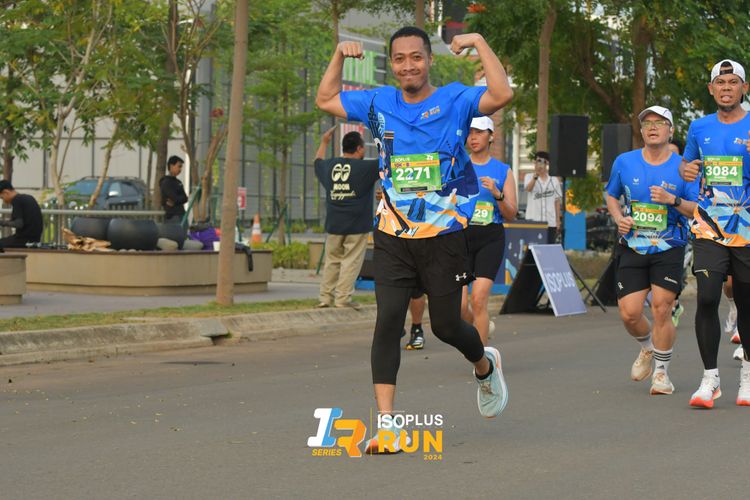 Race photo from ISOPlus Run 2024 Jakarta