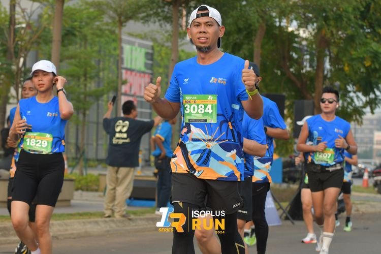 Race photo from ISOPlus Run 2024 Jakarta