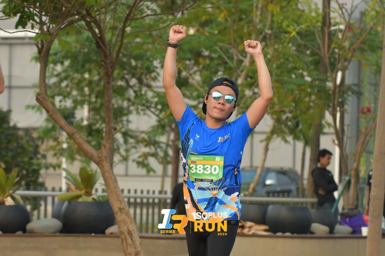 Race photo from ISOPlus Run 2024 Jakarta