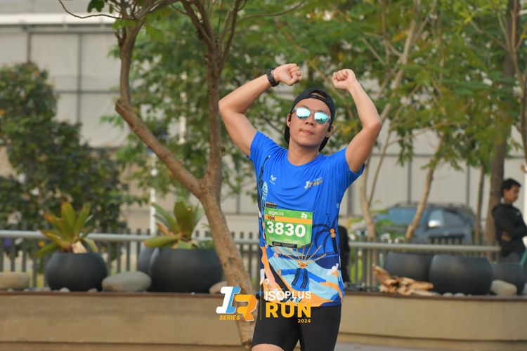 Race photo from ISOPlus Run 2024 Jakarta