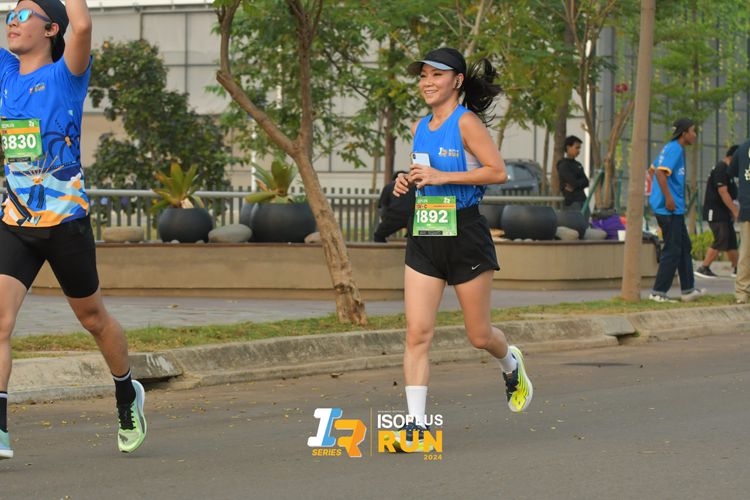 Race photo from ISOPlus Run 2024 Jakarta