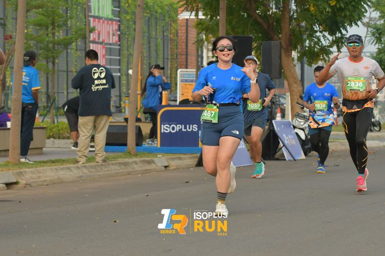 Race photo from ISOPlus Run 2024 Jakarta