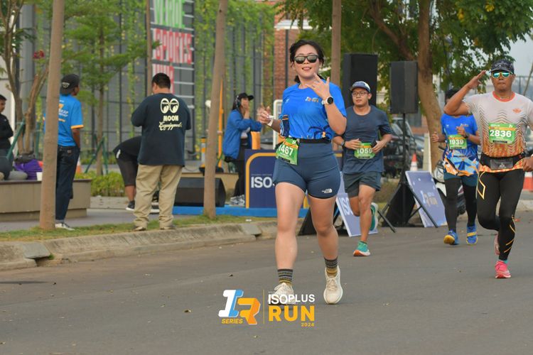 Race photo from ISOPlus Run 2024 Jakarta