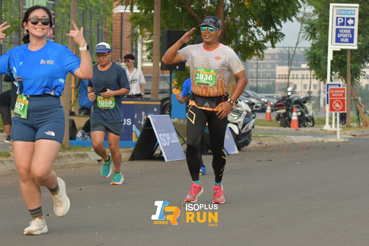 Race photo from ISOPlus Run 2024 Jakarta