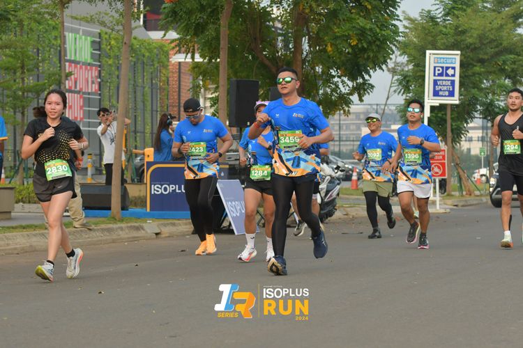 Race photo from ISOPlus Run 2024 Jakarta