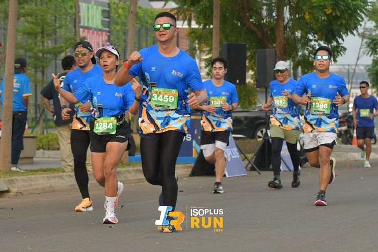 Race photo from ISOPlus Run 2024 Jakarta