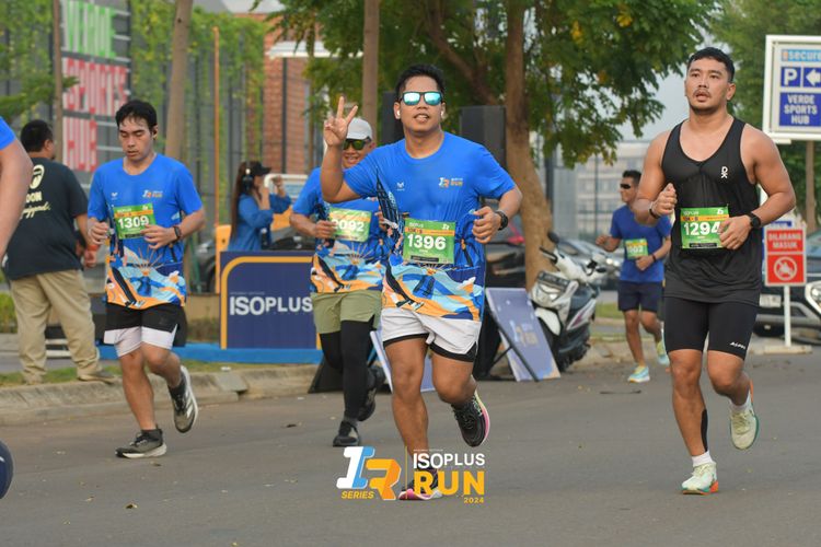 Race photo from ISOPlus Run 2024 Jakarta