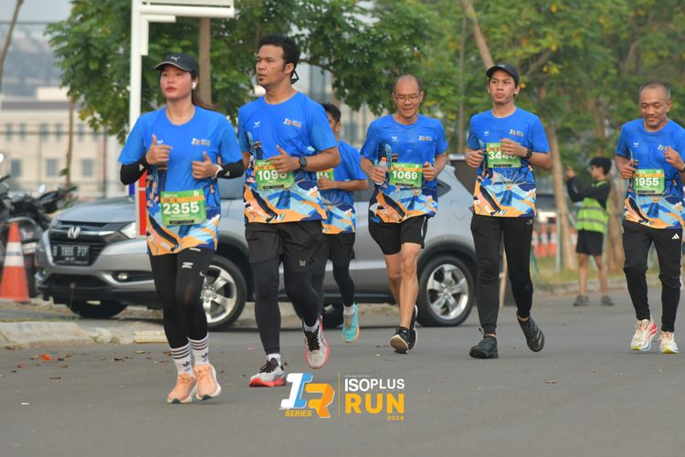 Race photo from ISOPlus Run 2024 Jakarta