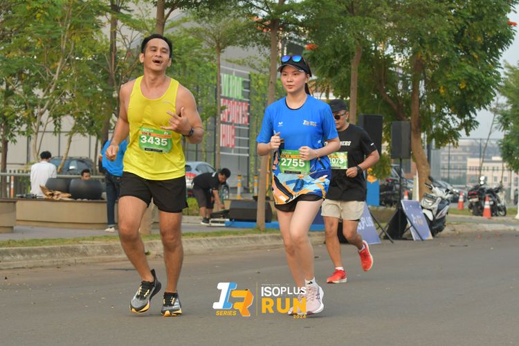Race photo from ISOPlus Run 2024 Jakarta