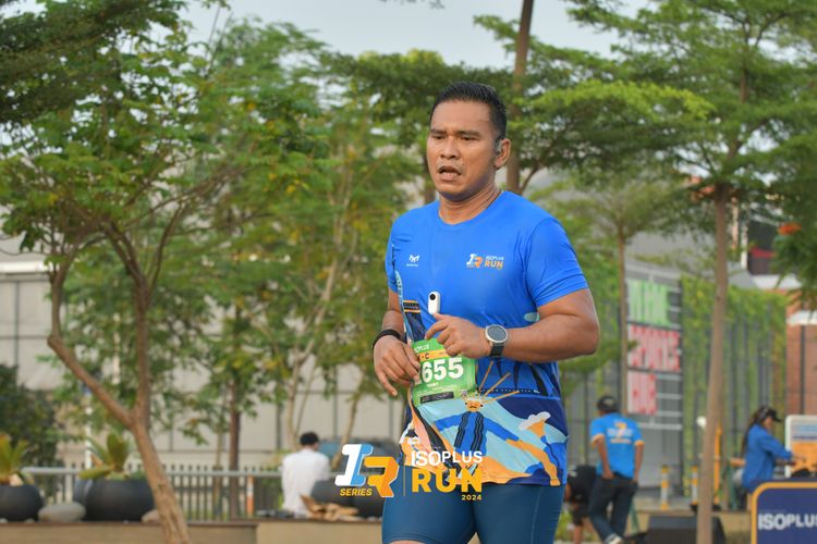 Race photo from ISOPlus Run 2024 Jakarta