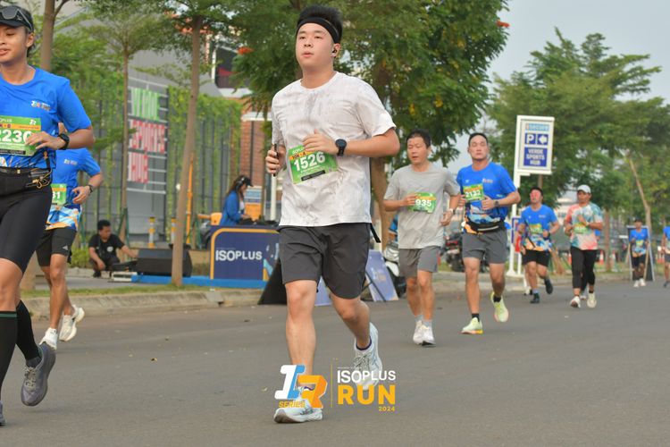 Race photo from ISOPlus Run 2024 Jakarta