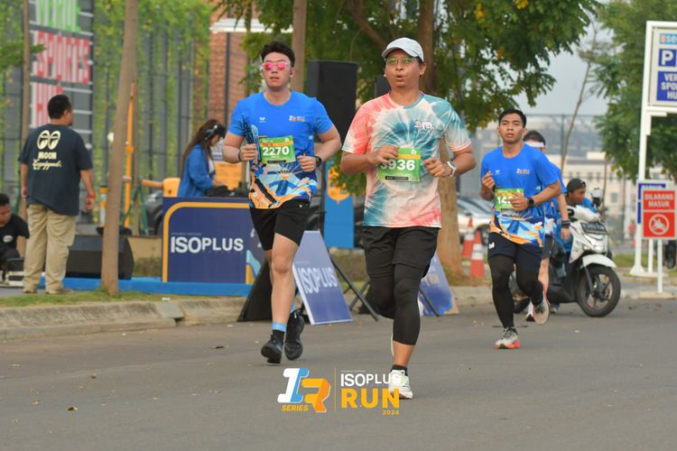 Race photo from ISOPlus Run 2024 Jakarta