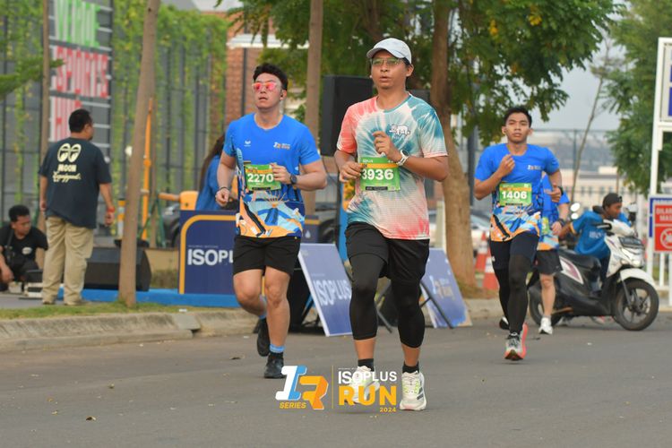 Race photo from ISOPlus Run 2024 Jakarta