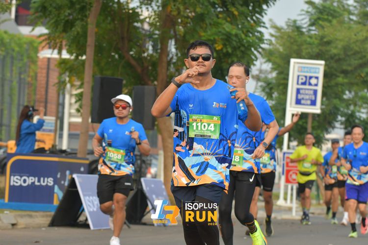 Race photo from ISOPlus Run 2024 Jakarta