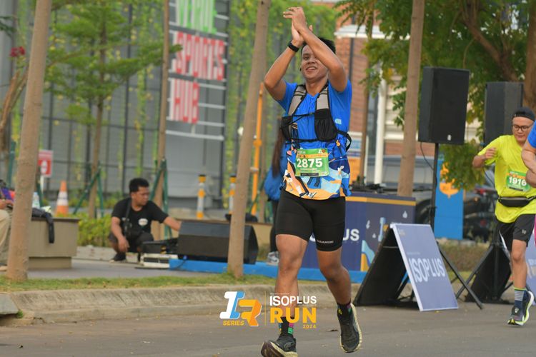 Race photo from ISOPlus Run 2024 Jakarta