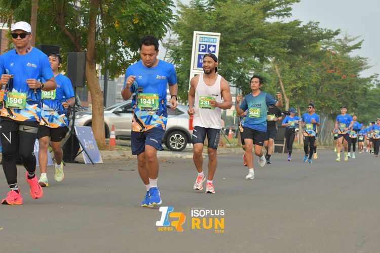 Race photo from ISOPlus Run 2024 Jakarta