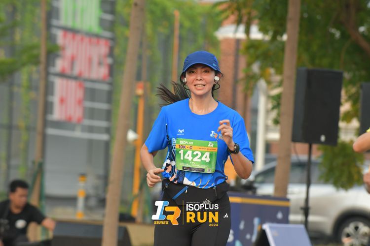 Race photo from ISOPlus Run 2024 Jakarta