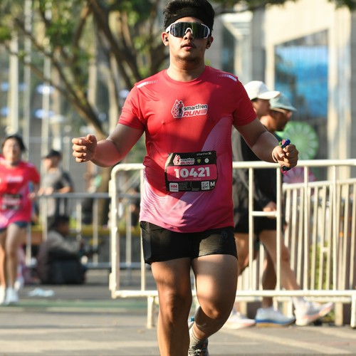 Race photo from SMARTFREN RUN 2026