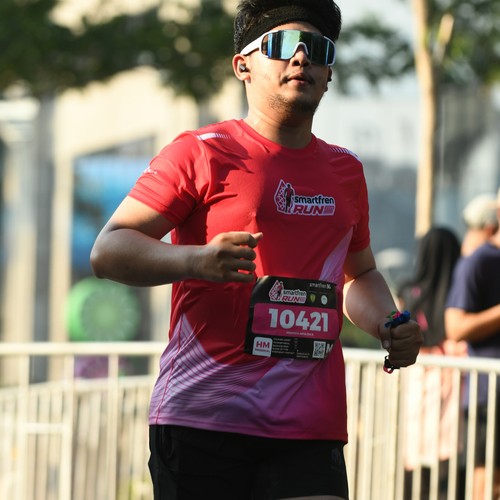 Race photo from SMARTFREN RUN 2026