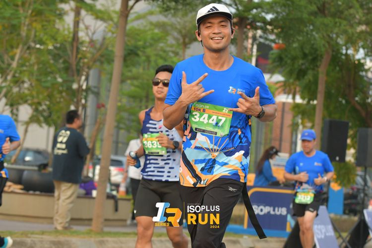 Race photo from ISOPlus Run 2024 Jakarta