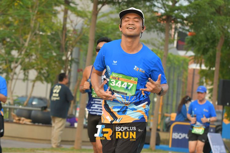 Race photo from ISOPlus Run 2024 Jakarta